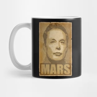 Elon Musk Musk Mars Mug